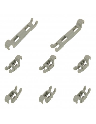 Kit ganchos cesta avavajillas 8pzs orig. BOSCH 00611472