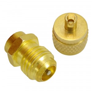 Valvola carica gas Frigo 1/4 Universale