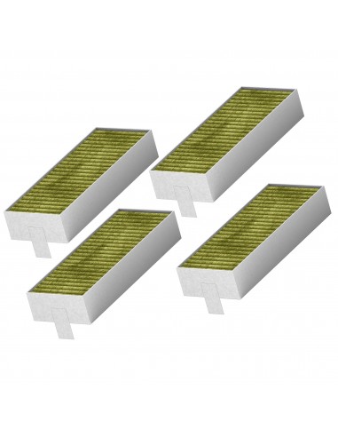 Kit 4pz Filtro antiodore Cappa Bosch Siemens 17004796