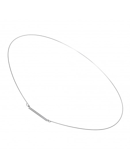 Brida goma escotilla lavadora acero inoxidable WHR INDESIT C00119210 C00382752