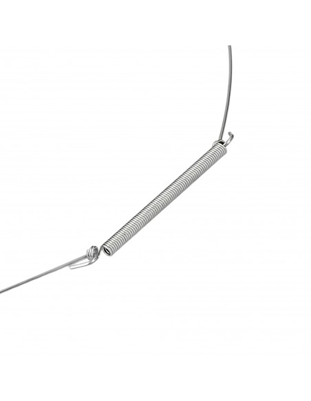 Brida goma escotilla lavadora acero inoxidable WHR INDESIT C00119210 C00382752
