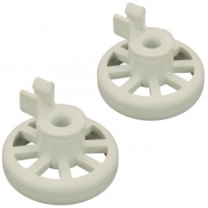 Kit 2pcs roulette panier lave-vaisselle SIEMENS BOSCH 00066320