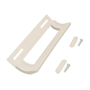 Fridge door handle white 198x75mm UNIVERSAL