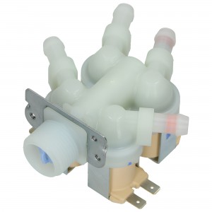 W. M. 4-ways solenoid valve 180° 230V Ø12mm LG 5220FR2008M