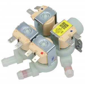 Electrovanne lave-linge 4voies 180° 230V Ø12mm LG 5220FR2008M 2