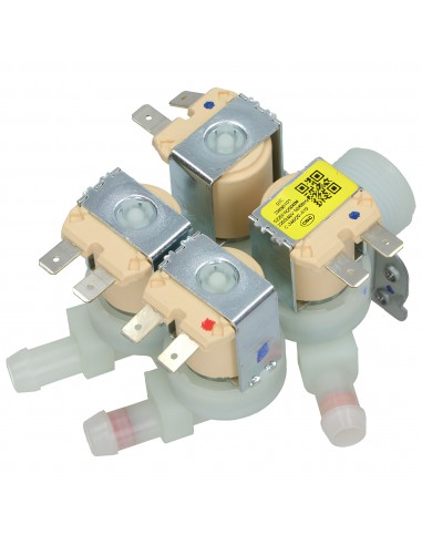 Vierfache Elektroventil Waschm. 230V Ø12mm LG 5220FR2008M