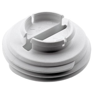 Tapón filtro bomba lavadora original AEG ELECTROLUX 1320711003 2