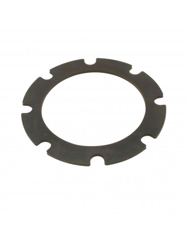 Boiler flange gasket with 8 cuts