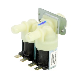 Elettrovalvola Lavatrice 2 vie 180° 230V Ø12mm Universale