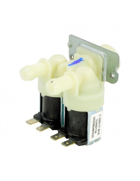 Electrovanne lave-linge 2voies 180° 230V Ø12mm UNIVERSEL