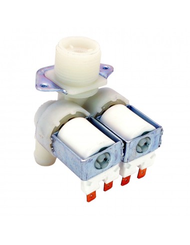 Double electric valve 180° UNIVERSAL packed