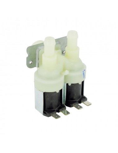 Washing machine double solenoid valve Invensys 90 degrees 12 mm