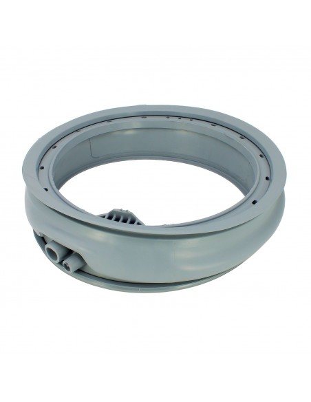 Washing machine door gasket EPDM with 2 pipes MIELE 6602933 7887931
