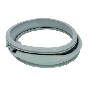 Washing machine door gasket EPDM with 2 pipes MIELE 6602933 7887931 2