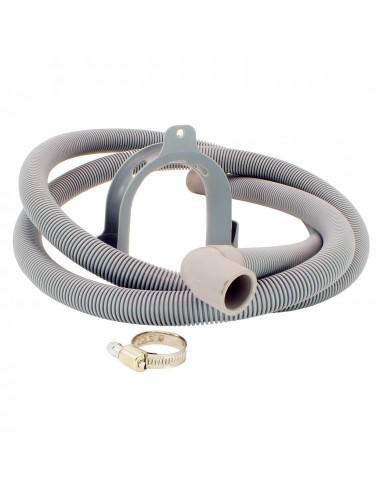 Washing machine drain hose set ZANUSSI with hose band 1240168011