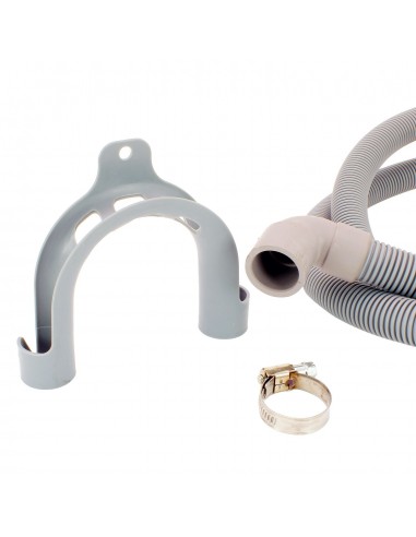 Kit tubo de desague lavadora con abrazadera ZANUSSI 1240168011 Kit tubo de desague lavadora con abrazadera ZANUSSI 1240168011