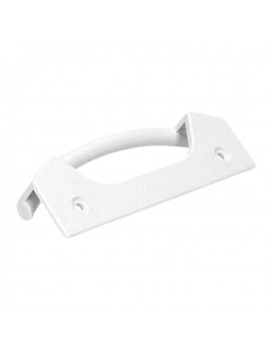 Poignée porte blanche réfrigérateur 142mm BOSCH 096110 Poignée porte blanche réfrigérateur 142mm BOSCH 096110