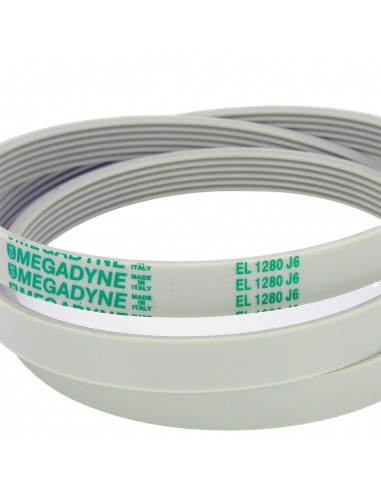Washing machine belt POLY-V EL 1280 J6 ZANUSSI WR 12402112 1240211217