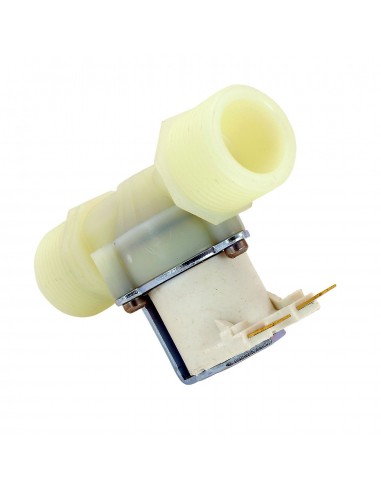 Einfache Elektroventil Waschmaschine 3/4 - 3/4 180° 230V UNIVERS