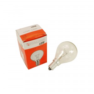 Lampadina Forno 220-230V 40W E14 300° sfera