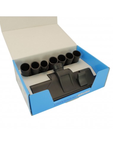 Kit Staubsauger Bürstendüse mit Räder und 7 Verbindungen UNIV. Kit Staubsauger Bürstendüse mit Räder und 7 Verbindungen UNIV.