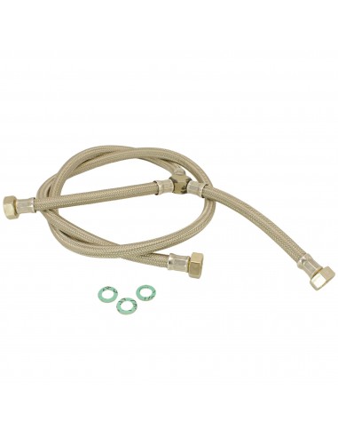 Stainless steel inlet hose y-shaped 3 outputs UNIVERSAL