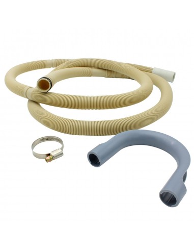 Drain hose set for washing machine 2.2 m BAUKNECHT WHIRLPOOL 481 481953028534