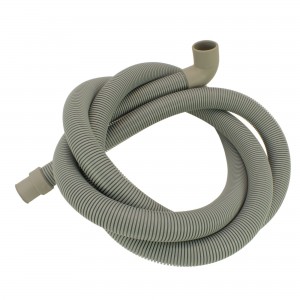 Washing machine profesional drain hose with elbow 2,50m ø24-28m