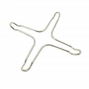 Cooker hob chromed adapter 160 mm A8003 UNIVERSAL