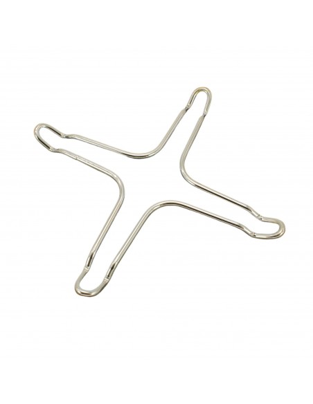 Cooker hob chromed adapter 160 mm A8003 UNIVERSAL