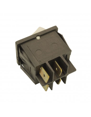 Interruptor bipolar 16A 250V 4 contactos 22x30mm UNIVERSAL Interruptor bipolar 16A 250V 4 contactos 22x30mm UNIVERSAL