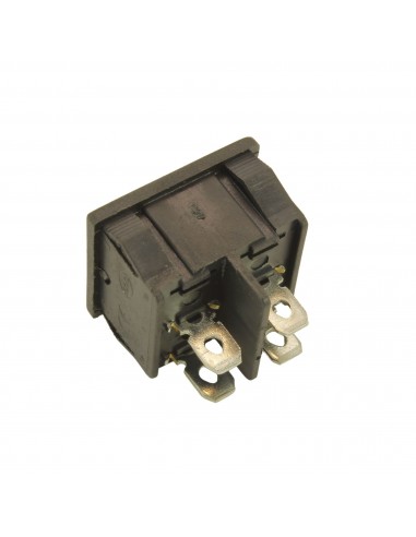 Bipolar swich 10A 250V 4 terminals 22x19mm black UNIVERSAL Bipolar swich 10A 250V 4 terminals 22x19mm black UNIVERSAL