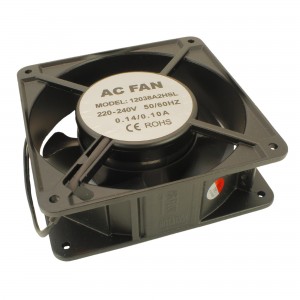 Computer fan 220-240V 50-60HZ 0.14-0.10A 120x120x38mm