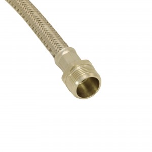 Prolunga Tubo carico Lavatrice inox 1,50mt Ø12x17 3/4M-3/4F conf 2