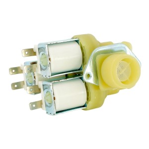 W. M. 3-ways solenoid valve reducer 90° 230V Ø12mm MIELE 1678013 2