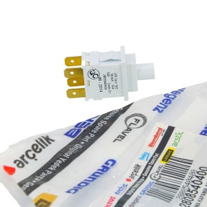 Schalter Waschmaschine 4 Anschlüsse  original BEKO 2808540400 2808540600