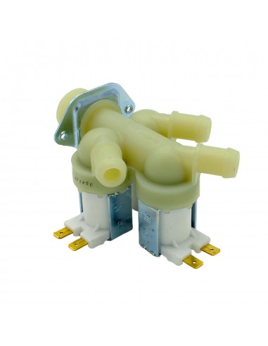 Electrovanne lave-linge 3voies 180° 230V Ø14mm UNIVERSEL