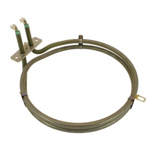 Oven fan heating element 2500W 240V diam 8mm WHIRPOOL