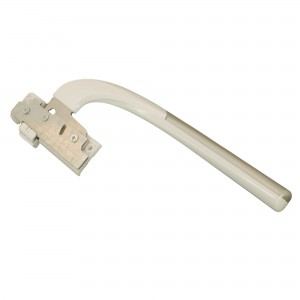 Poignée porte blanche/gris réfrigérateur BELO 4328000100