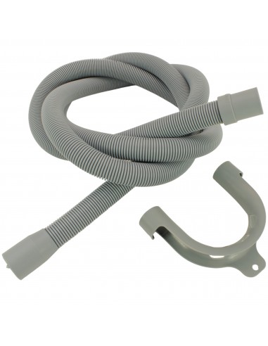 Washing machine drain hose 1.5 mt with elbow bagged