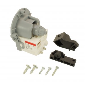Ablaufpumpenset Waschmaschine 40W 230V 2 Halterungen ASKOLL UNIV