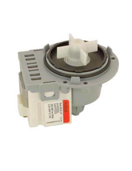 Kit Pompa scarico Lavatrice 40W 230V con 2 staffe Askoll Un