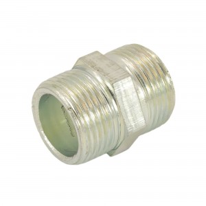 Racor hierro tubo salida agua lavadora 3/4M-3/4M UNIVERSAL