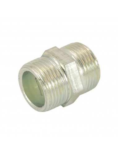 W.M. iron nippel inlet hose connector 3/4M-3/4M UNIVERSAL