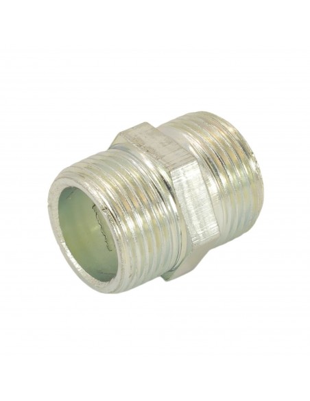 Racor hierro tubo salida agua lavadora 3/4M-3/4M UNIVERSAL