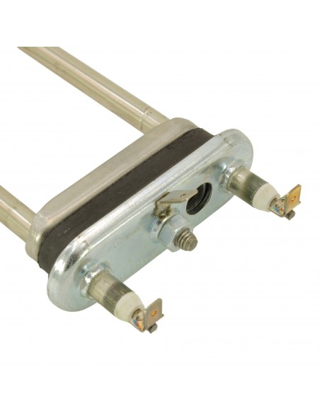 Resistencia lavadora 2000W 230V agujero 2fusibles niquel. BOSCH 00488124