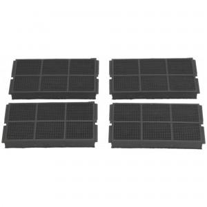 Kit 4pz Filtro carbone Cappa Brandt 76X0586 OR