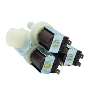 W. M. 3-ways solenoid valve with reducer 90° 230V Ø12m MIELE 1678013