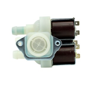 W. M. 3-ways solenoid valve with reducer 90° 230V Ø12m MIELE 1678013 2