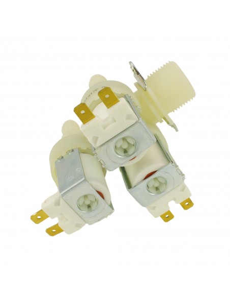 Electrovanne lave-linge 3voies 90° 230V Ø12mm UNIVERSEL